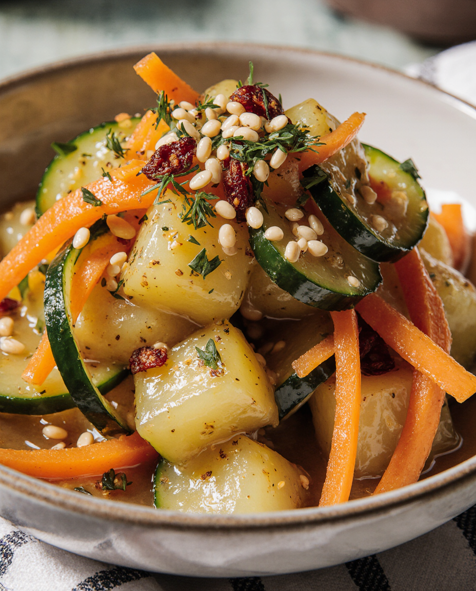 Cucumber Carrot Salad