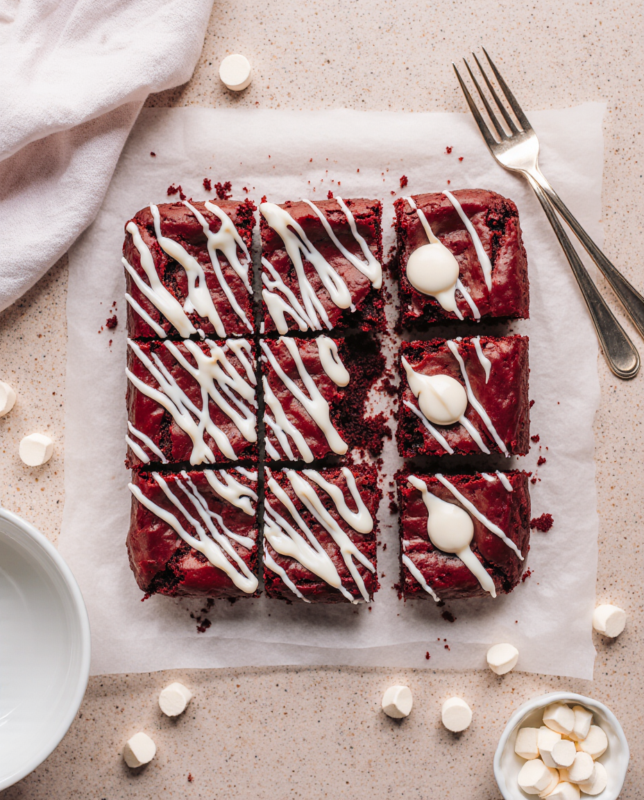 Red Velvet Brownies