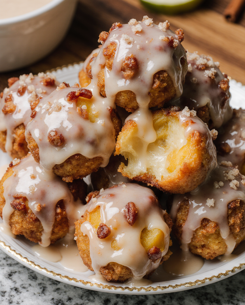 Apple Fritter Bites